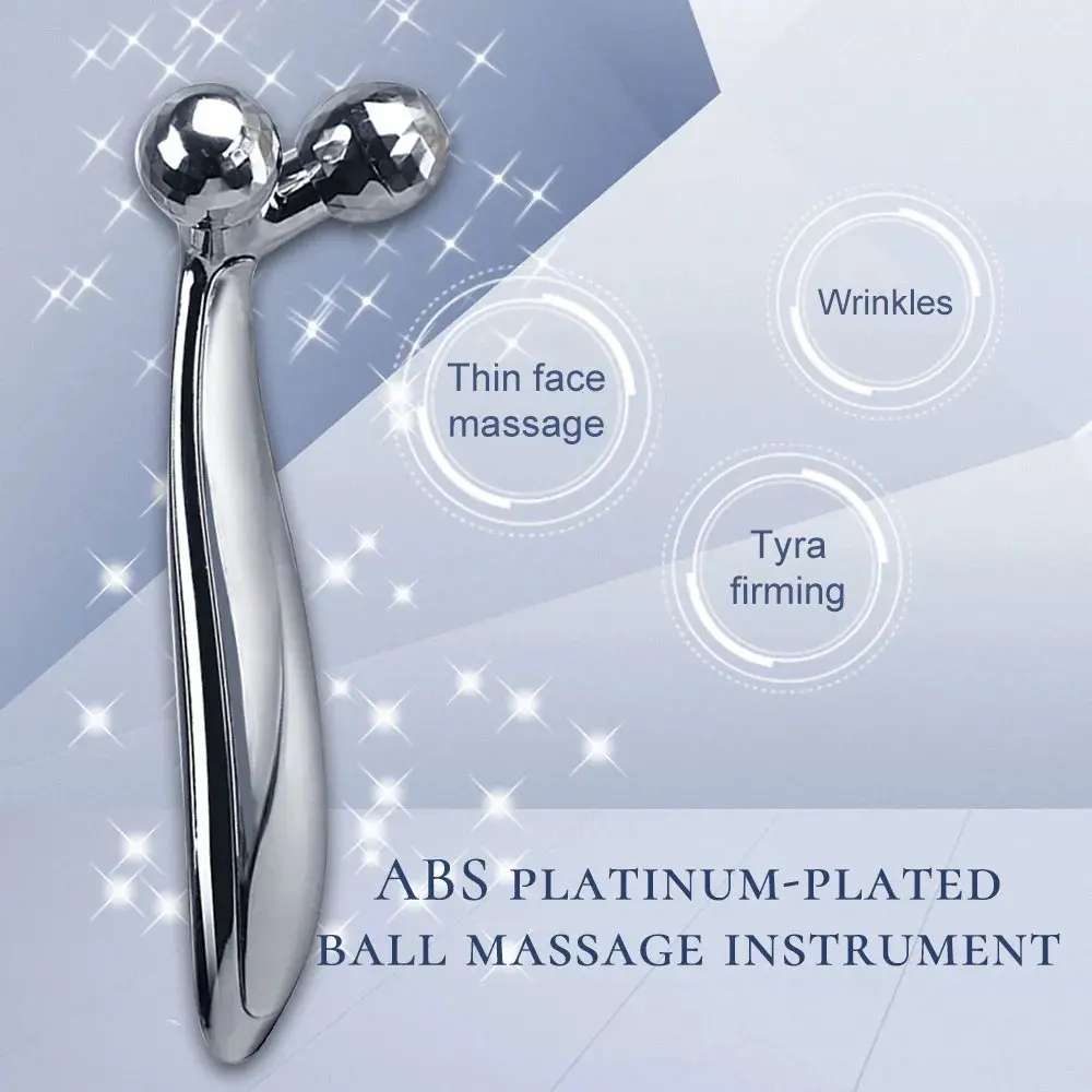 3D 4D Roller Massager Face Massage Y Shape view 3