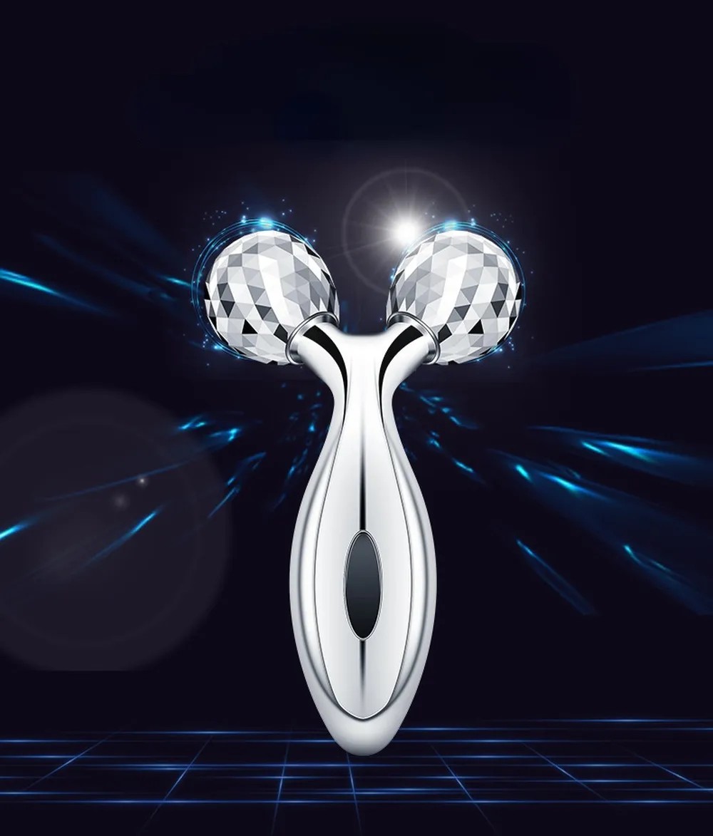 3D 4D Roller Massager Face Massage Y Shape view 4