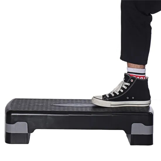 Adjustable Aerobic Step Platform Fitness Exercise Stepper