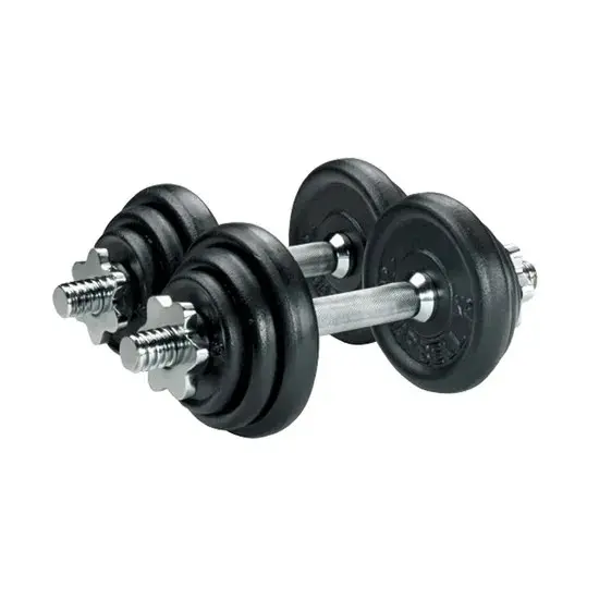 Adjustable Dumbbell Set Fast Adjust Weight Training Home Gym view 3