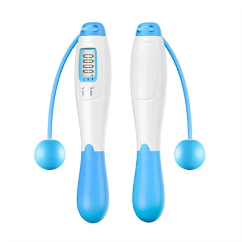 Cordless Jump Rope with LCD Counter Weighted Skipping Rope view 2