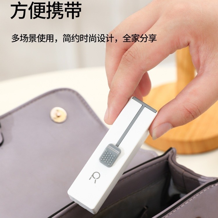 Portable Automatic Dental Floss Dispenser Box with 10 Picks view 2