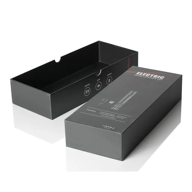 Electric Wine Opener Set with Foil Cutter and Charging Base view 4