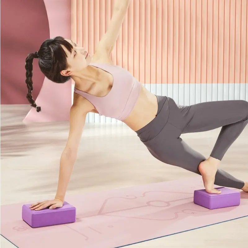 High Density EVA Yoga Block Foam Brick for Stretching view 2