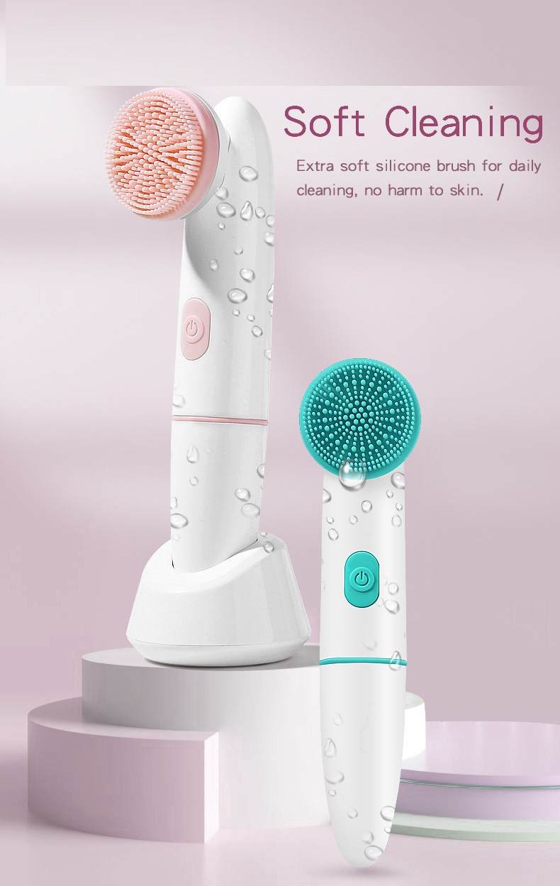 2 in 1 Electric Facial Cleansing Brush view 2
