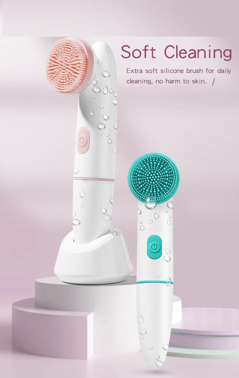 2 in 1 Electric Facial Cleansing Brush view 2