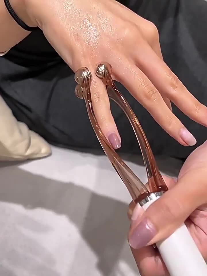 Hand Finger Massager Roller for Carpal Tunnel view 2