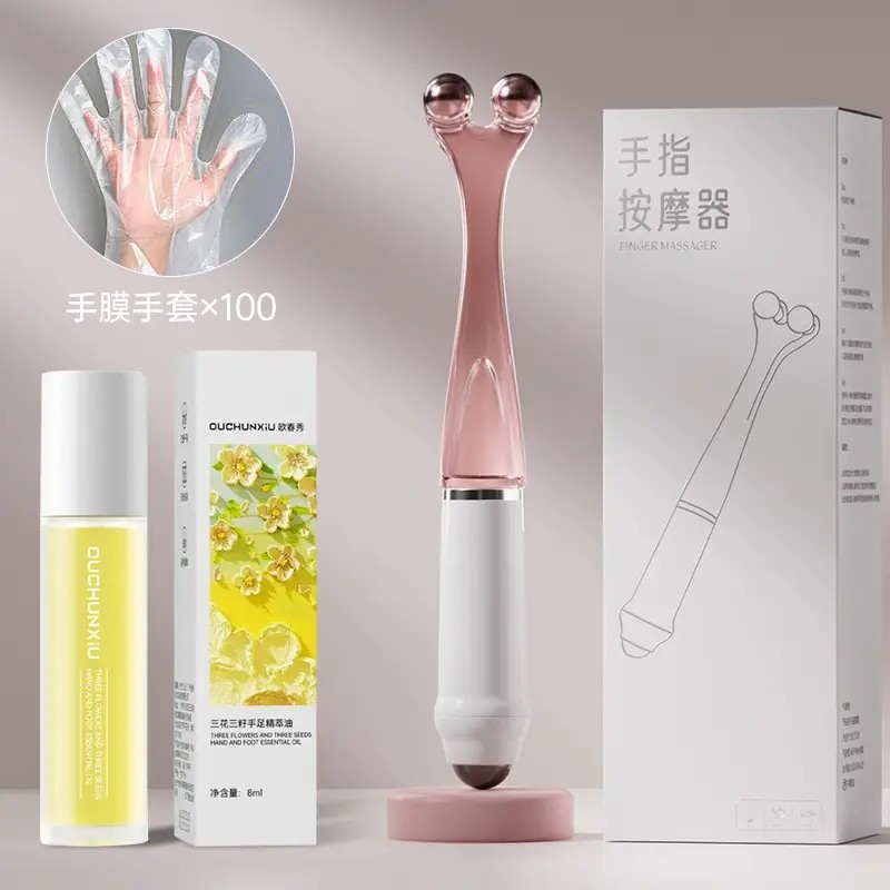 Hand Finger Massager Roller for Carpal Tunnel view 4