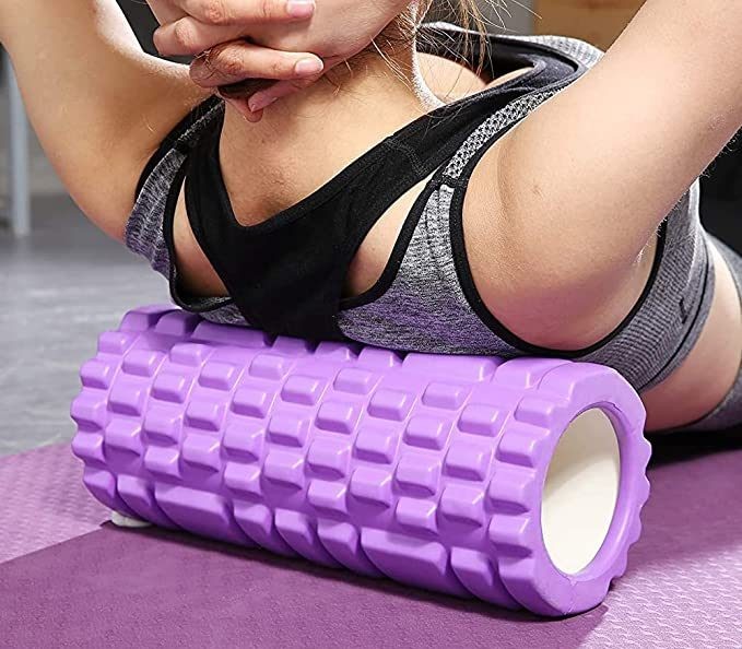 Foam Roller for Self Massage Exercise Back Pain Legs Yoga Relieve M...
