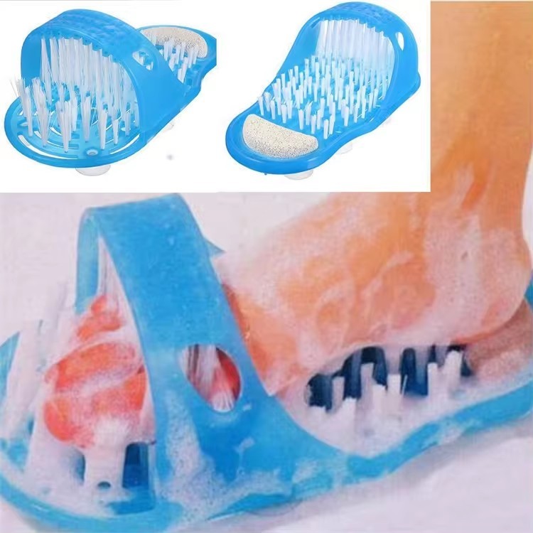 Feet Cleaner Simple Foot Scrubber Feet Shower Spa Easy Feet Cleaning Brush Ex... view 2