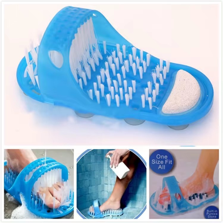 Feet Cleaner Simple Foot Scrubber Feet Shower Spa Easy Feet Cleaning Brush Ex... view 3