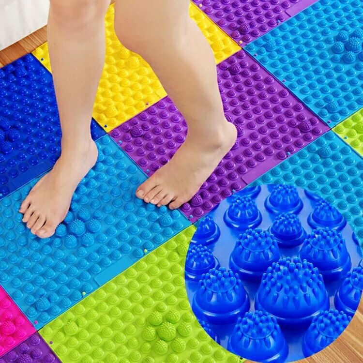 Foot Massage Mat Shiatsu Board Acupressure Mat Foot Reflexology Walking Toe P... view 2