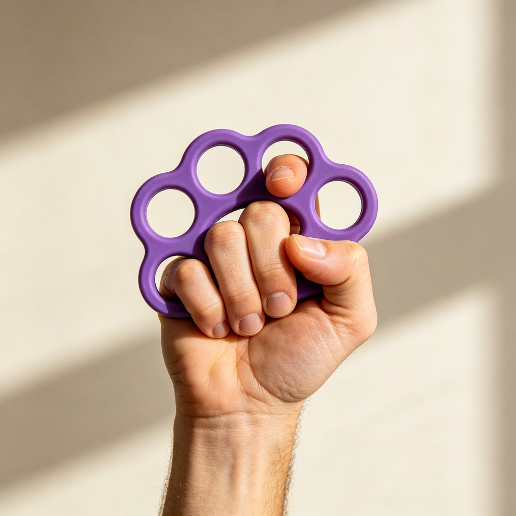 Silicone Hand Grip Ball Finger Exerciser view 2