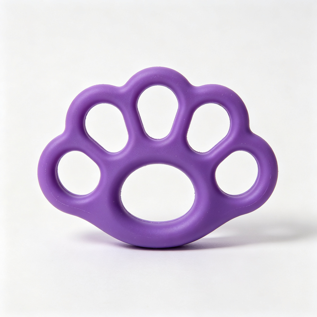 Silicone Hand Grip Ball Finger Exerciser for Rehabilitation