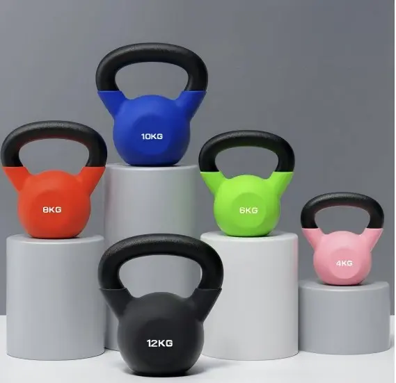 Kettlebell Weight Set with Rack Strength Training Home Gym