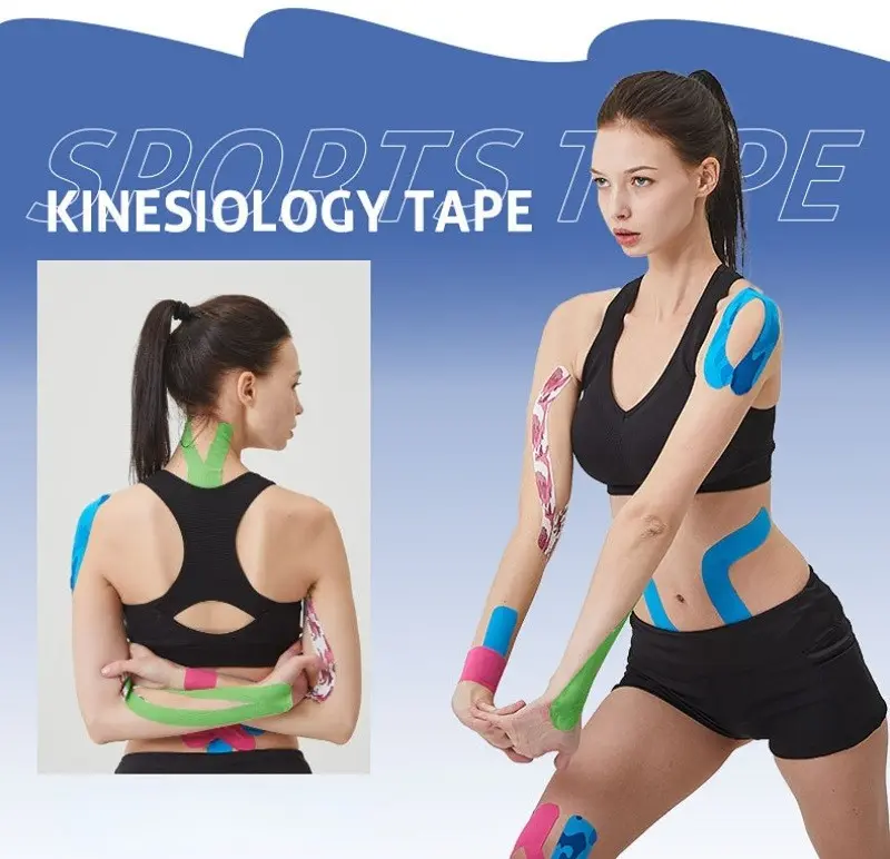 Pure Color Kinesiology Tape for Muscle Support view 3