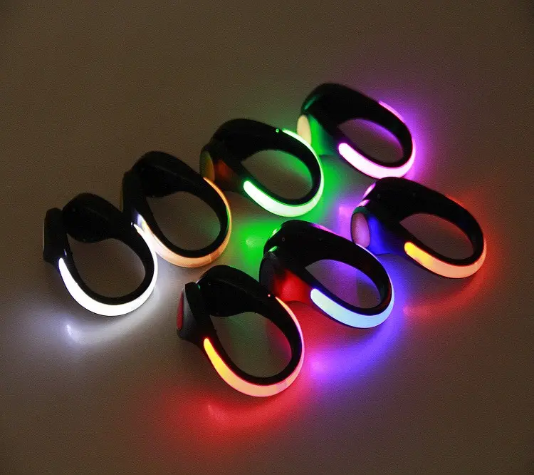 LED Shoe Safety Clip Lights for Night Running and Walking view 4