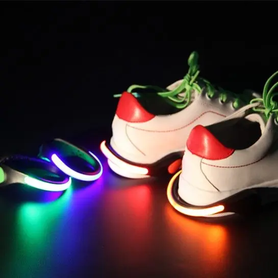 LED Shoe Safety Clip Lights for Night Running and Walking