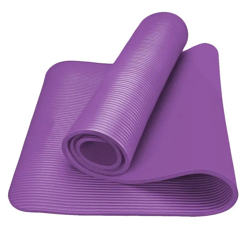 NBR Extra Thick High Density Anti-Tear Exercise Yoga Mat and Knee Pad with Ca... view 4