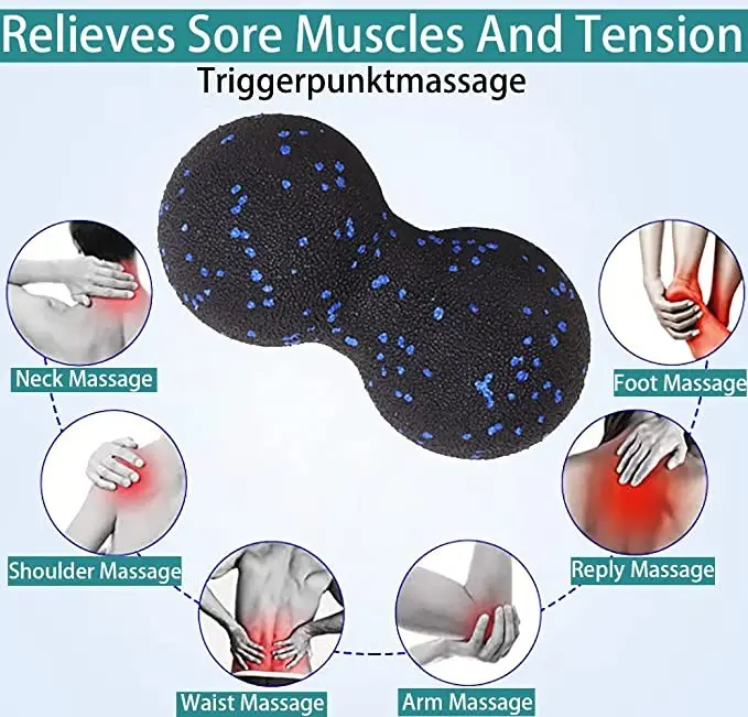 Peanut Massage Ball - Double Lacrosse Ball view 3