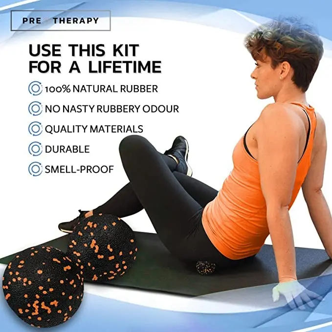 Peanut Massage Ball - Double Lacrosse Ball view 4