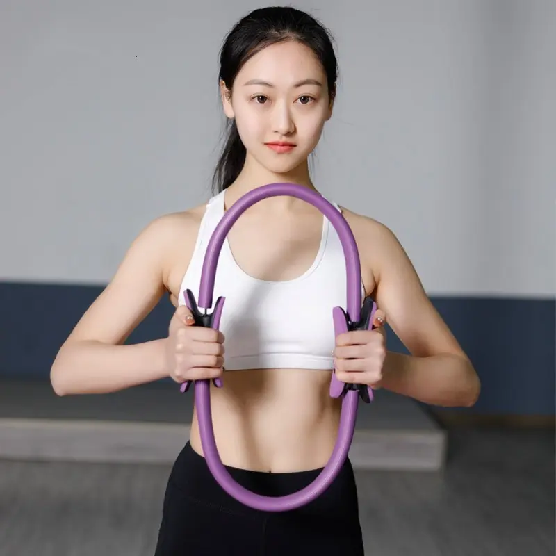 Pilates Ring for Women Set Fitness Equipment at Home Yoga Magic Circle Kegel ... view 2