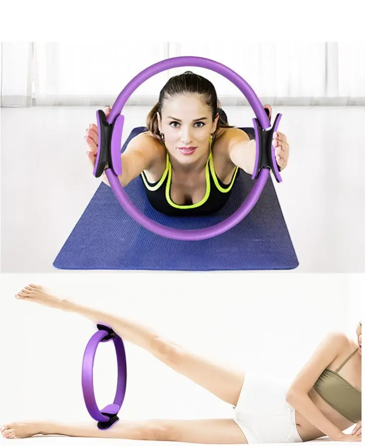 Pilates Ring for Women Set Fitness Equipment at Home Yoga Magic Circle Kegel ... view 3