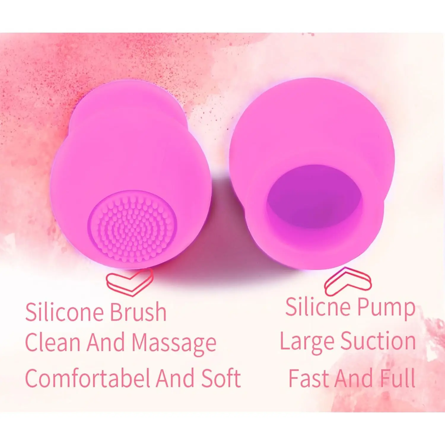silicone lip pump with the brush view 2