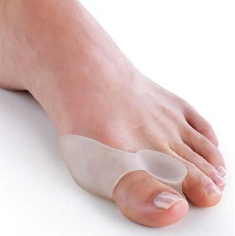 2PCS Silicone Gel Thumb Corrector Bunion Foot Toe Hallux Valgus Protector Sep... view 3