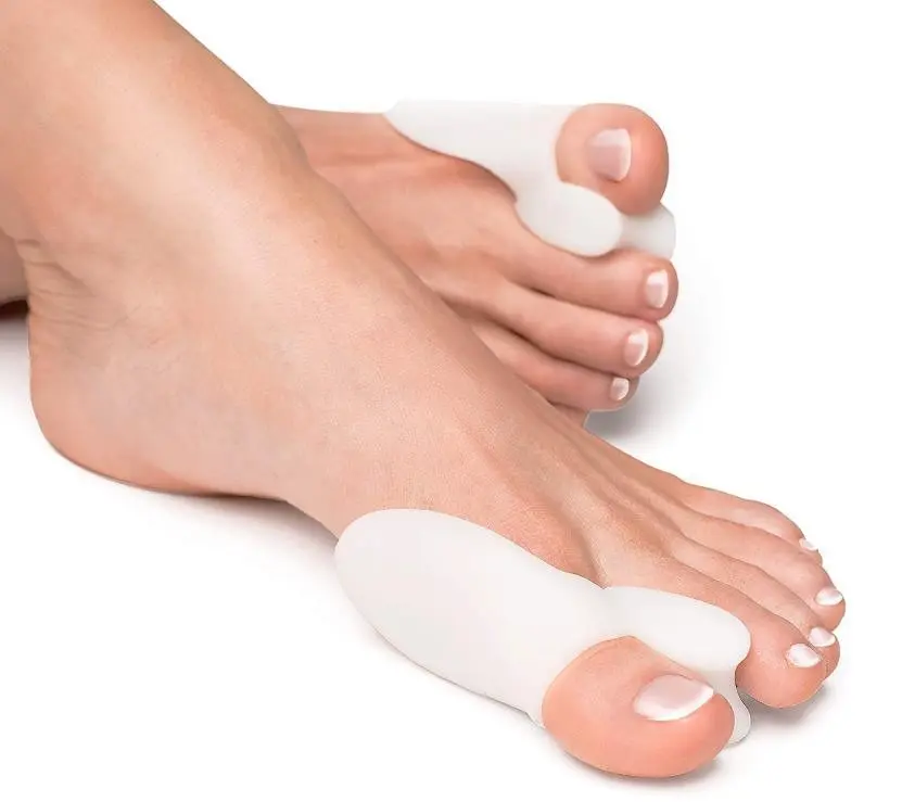 2PCS Silicone Gel Thumb Corrector Bunion Foot Toe Hallux Valgus Pro...