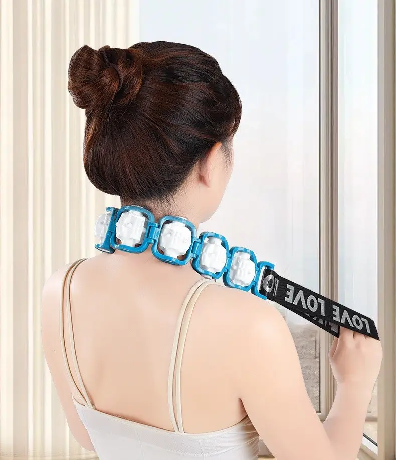 Strap Back Stretch Tool Strap Manual Relaxing MassagerBody Handheld Deep Tiss... view 2