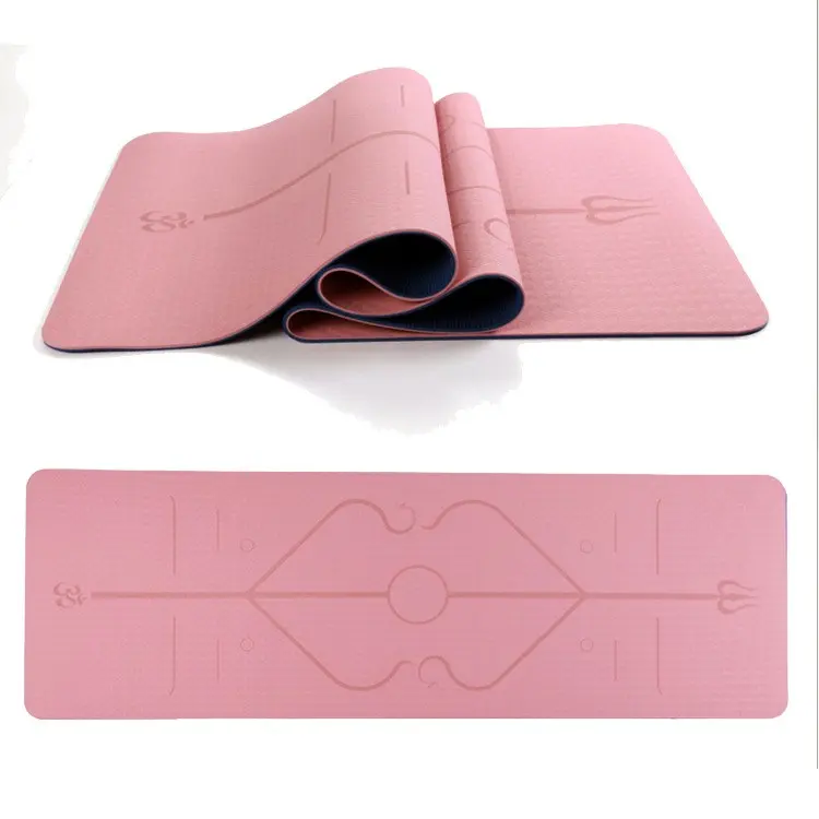 TPE Yoga Mat Extra Thick 1/3 Non Slip Yoga Mats for Women Eco Friendly TPE Fi... view 2